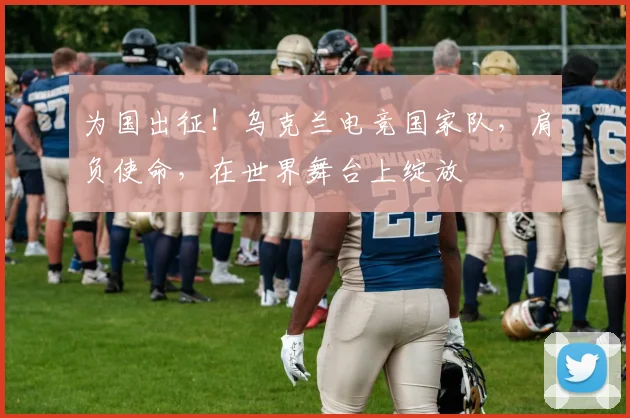 为国出征！乌克兰电竞国家队，肩负使命，在世界舞台上绽放